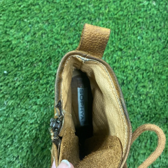 Lace up wedge tassel booties - size 35 - Picture 7 of 7